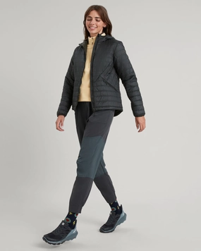Full Zip Closure Heli R Women's novaLOFT Hooded Jacket - Black Stingray