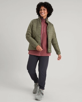 Teflon Finish Heli R Women's novaLOFT Jacket - Beech
