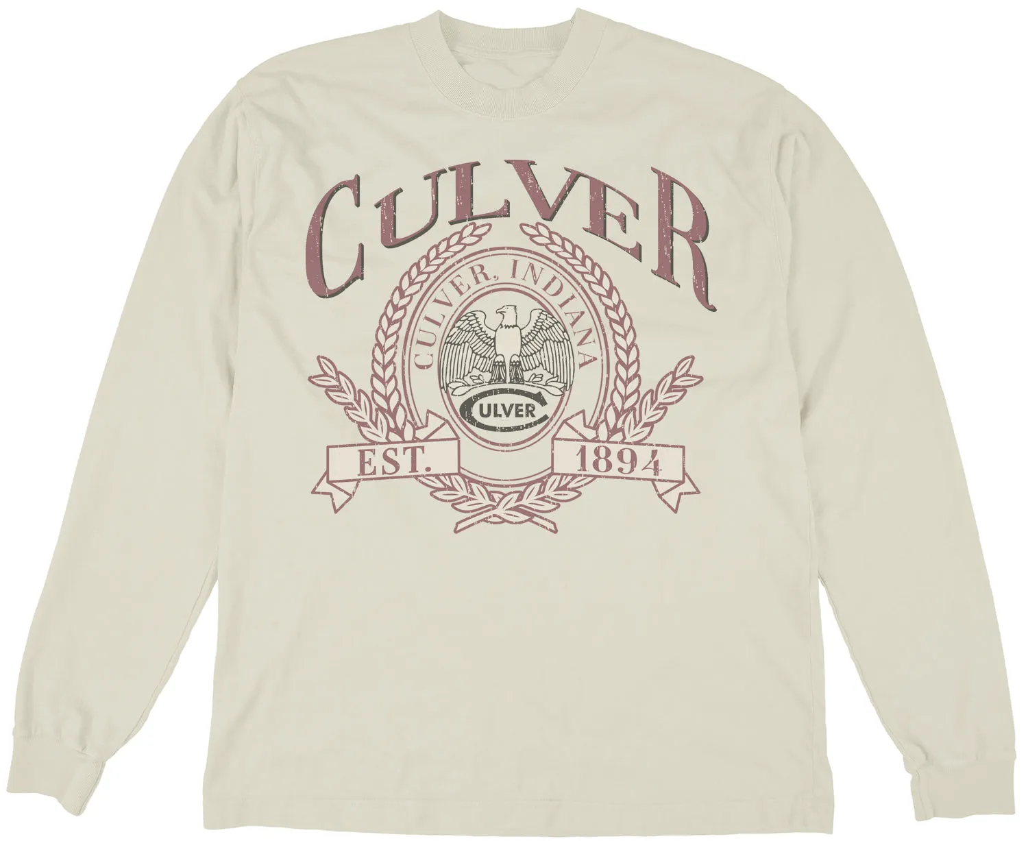 Functional Fashion Heritage Heavy Weight Long Sleeve Tee - Ivory