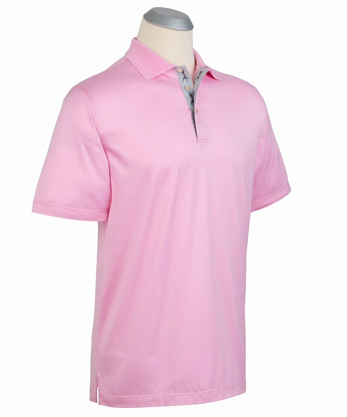 simple design Heritage Italian Cotton Short Sleeve Polo Shirt
