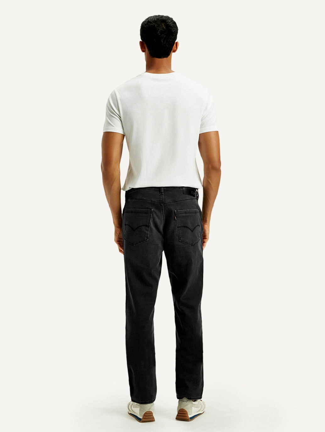 Men's Redloop 541 Black Athletic Tapered Fit Mid Rise Jeans Slim Vintage Lover