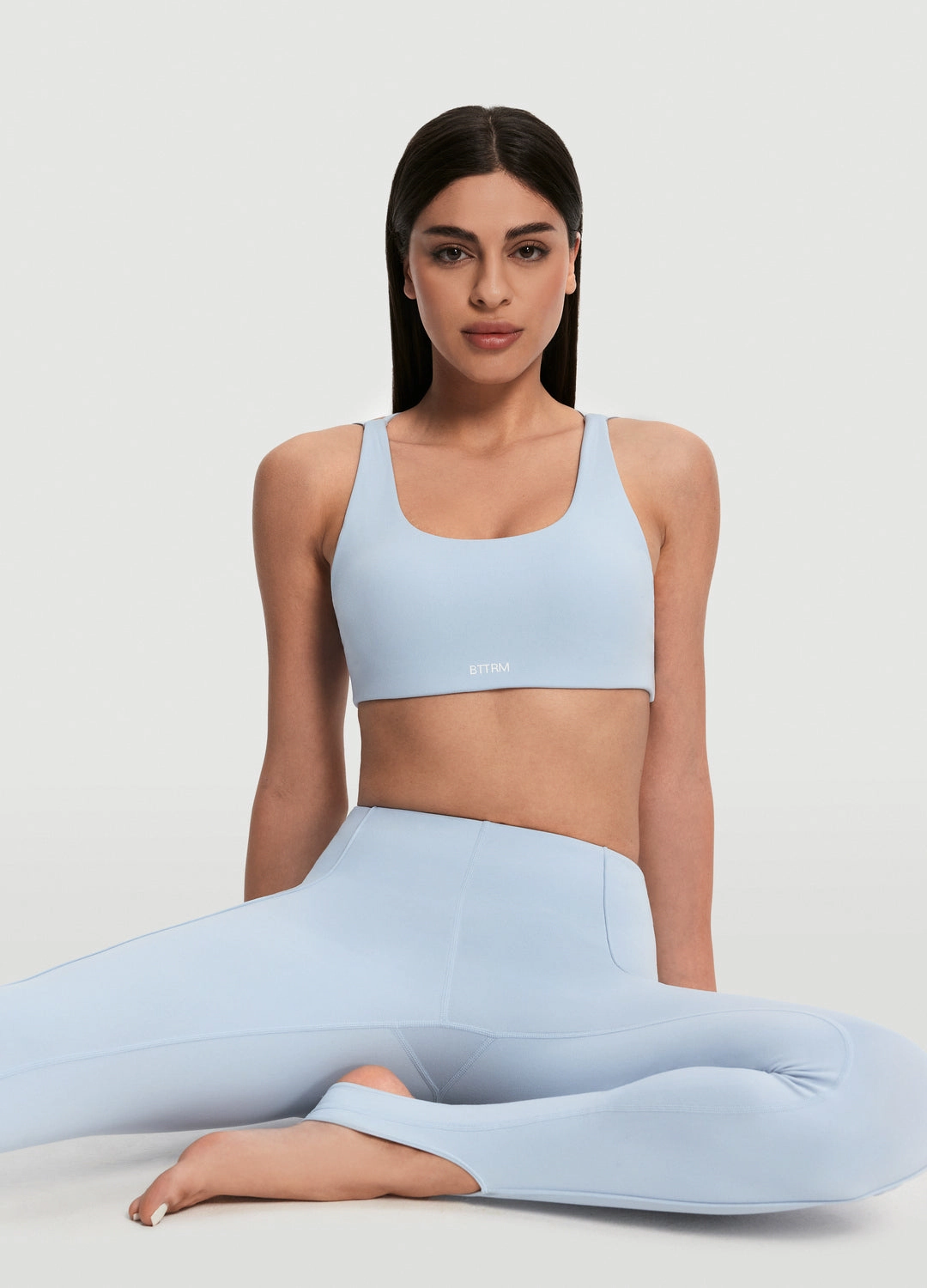 High-Rise Stirrup Leggings Relaxed Stretch Fit Beginner Level Quick Dry