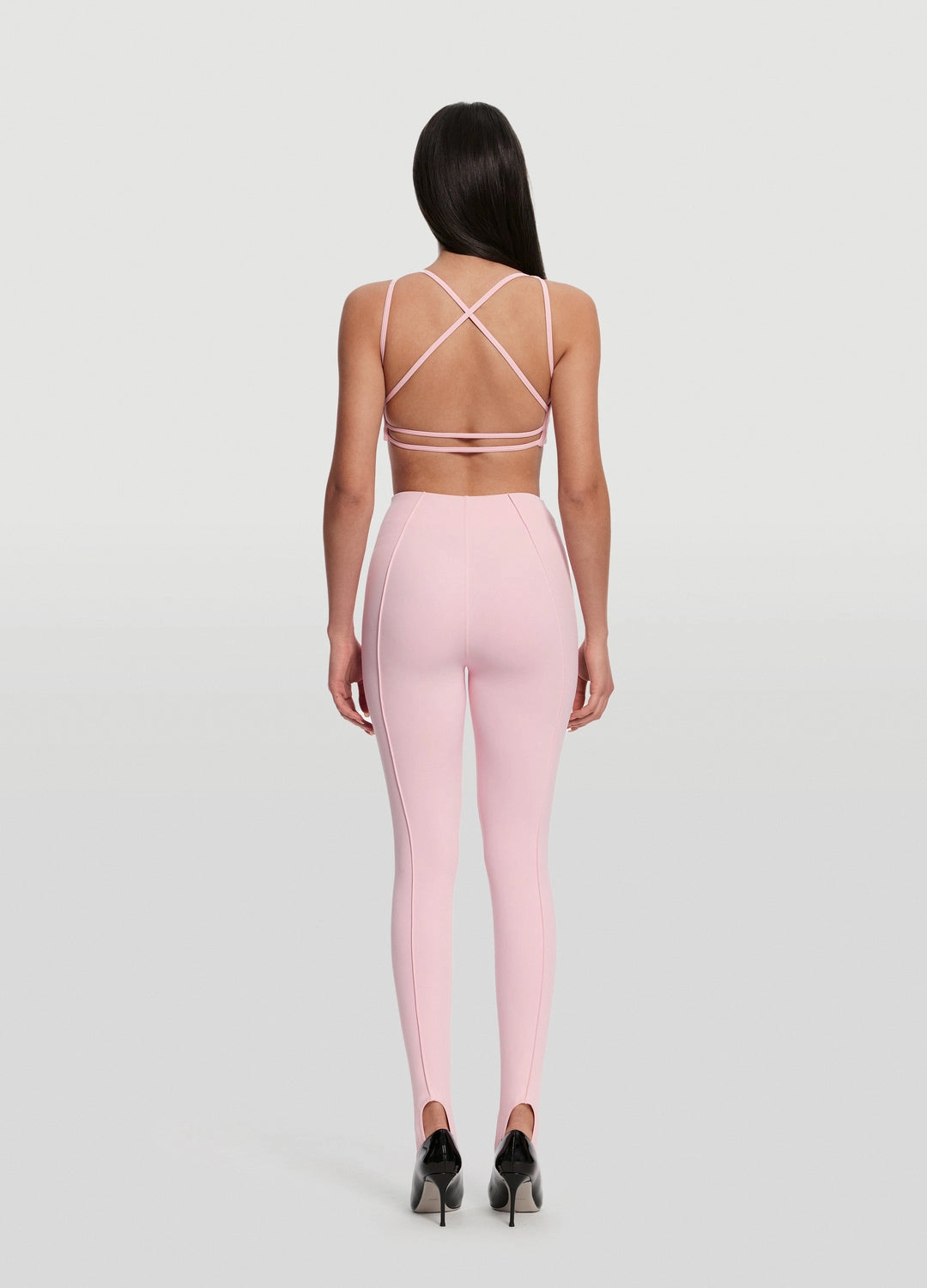 High-Rise Stirrup Leggings Minimalist Style