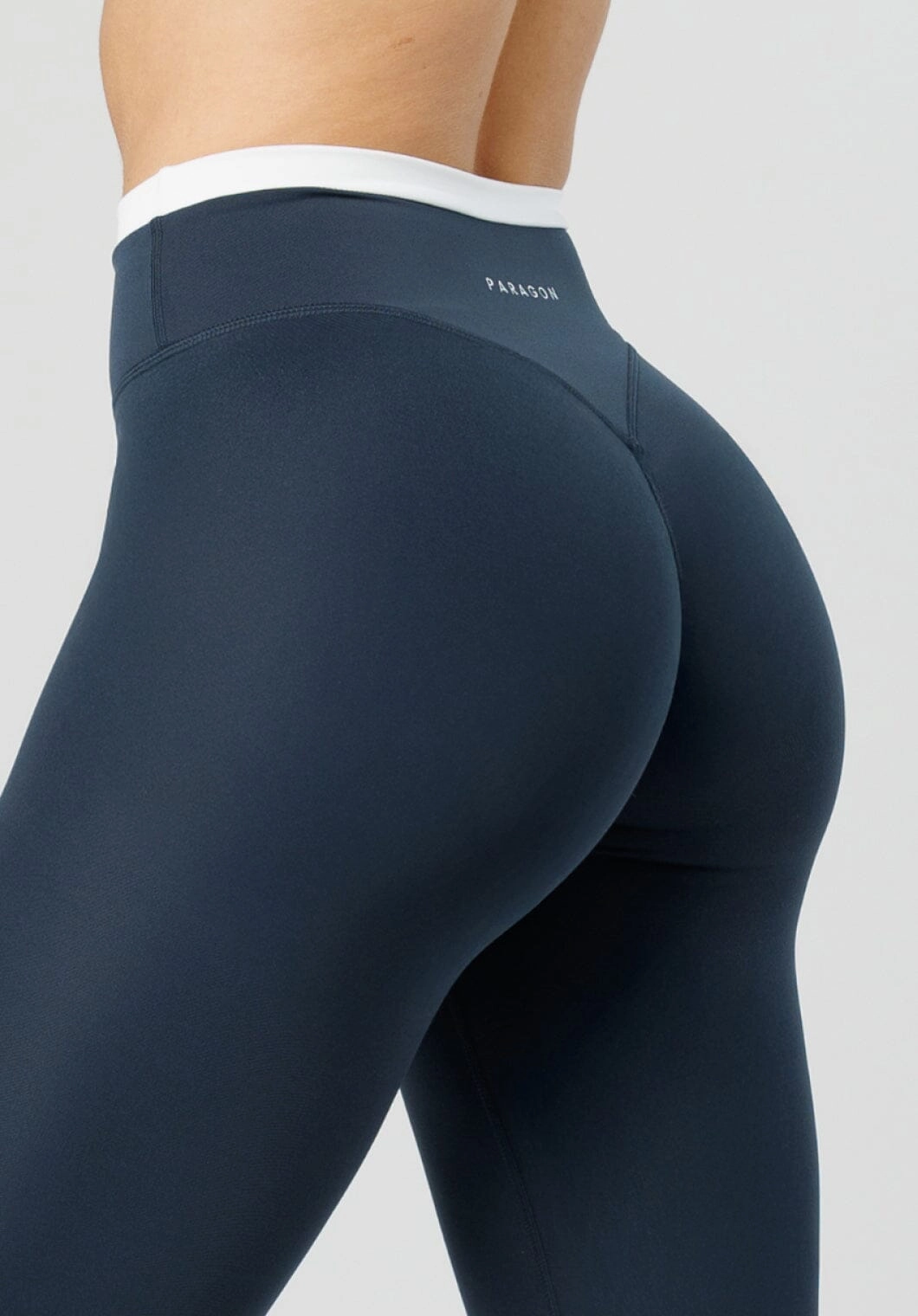 Smooth Fit Eco Friendly Fabric Reluna Double-Layer Sculptseam? Plus Legging Dark Night