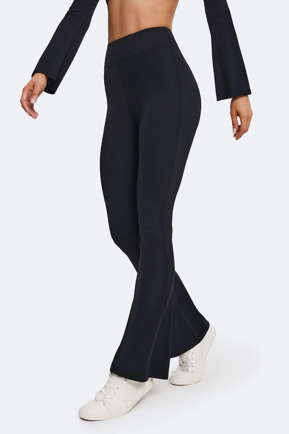 High-Waisted Flared Leggings Fitness Lover Eco Friendly Refined fit