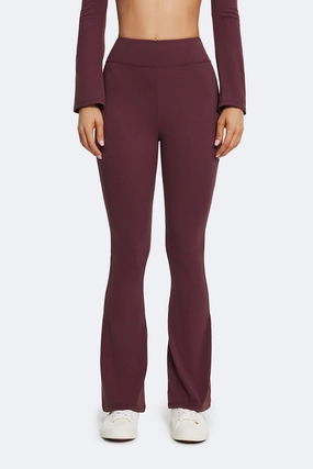 Budget Friendly Fade Resistant High-Waisted Flared Leggings