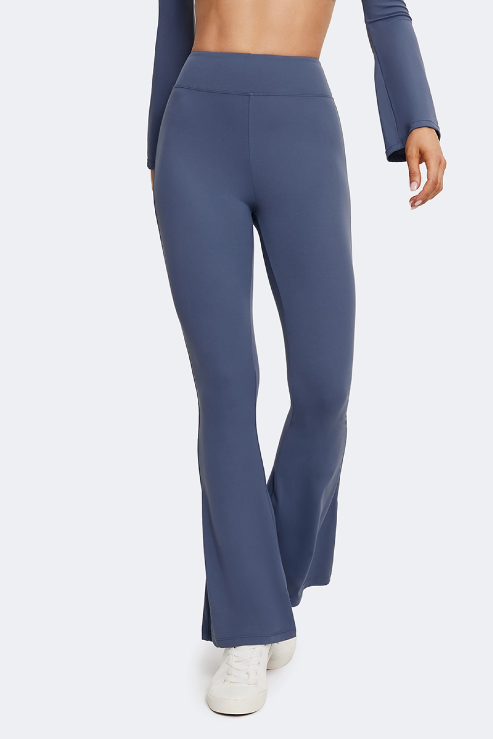 Shape Support Petite Size Camping Gear High-Waisted Flared Leggings