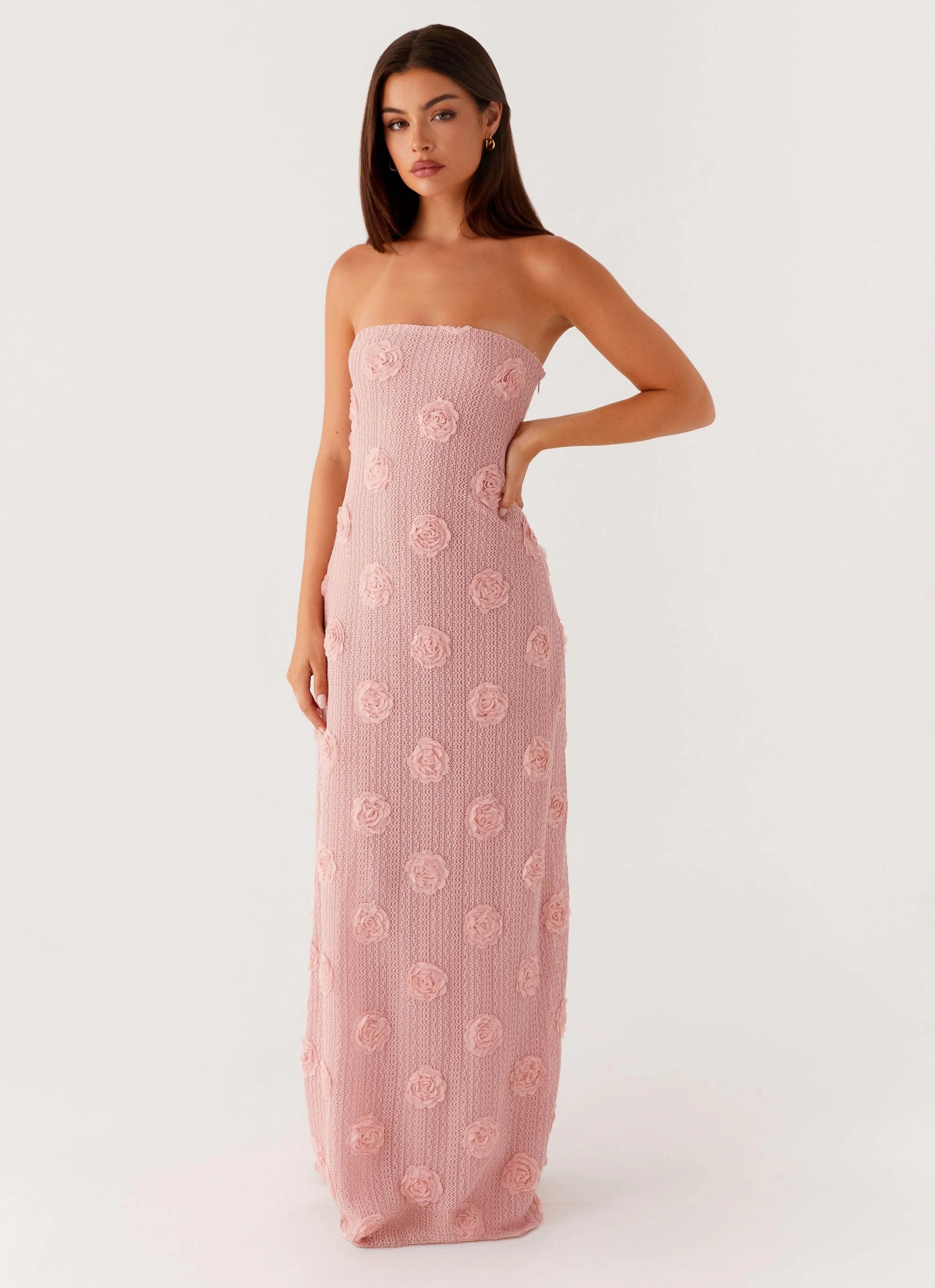 Simplistic Mood Holly Maxi Dress - Pink