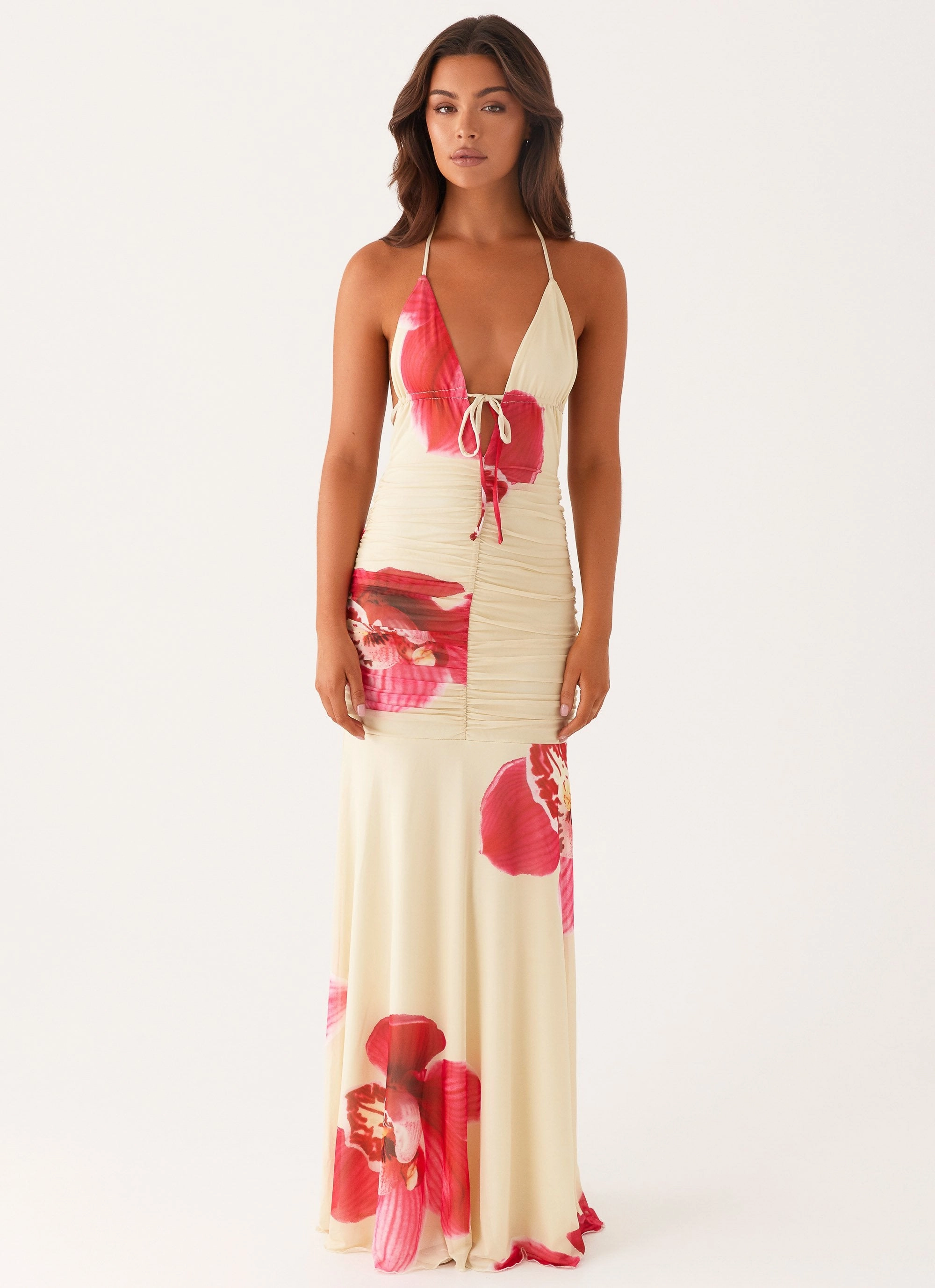 Bold Design Hollywood Maxi Dress - Orchid Yellow