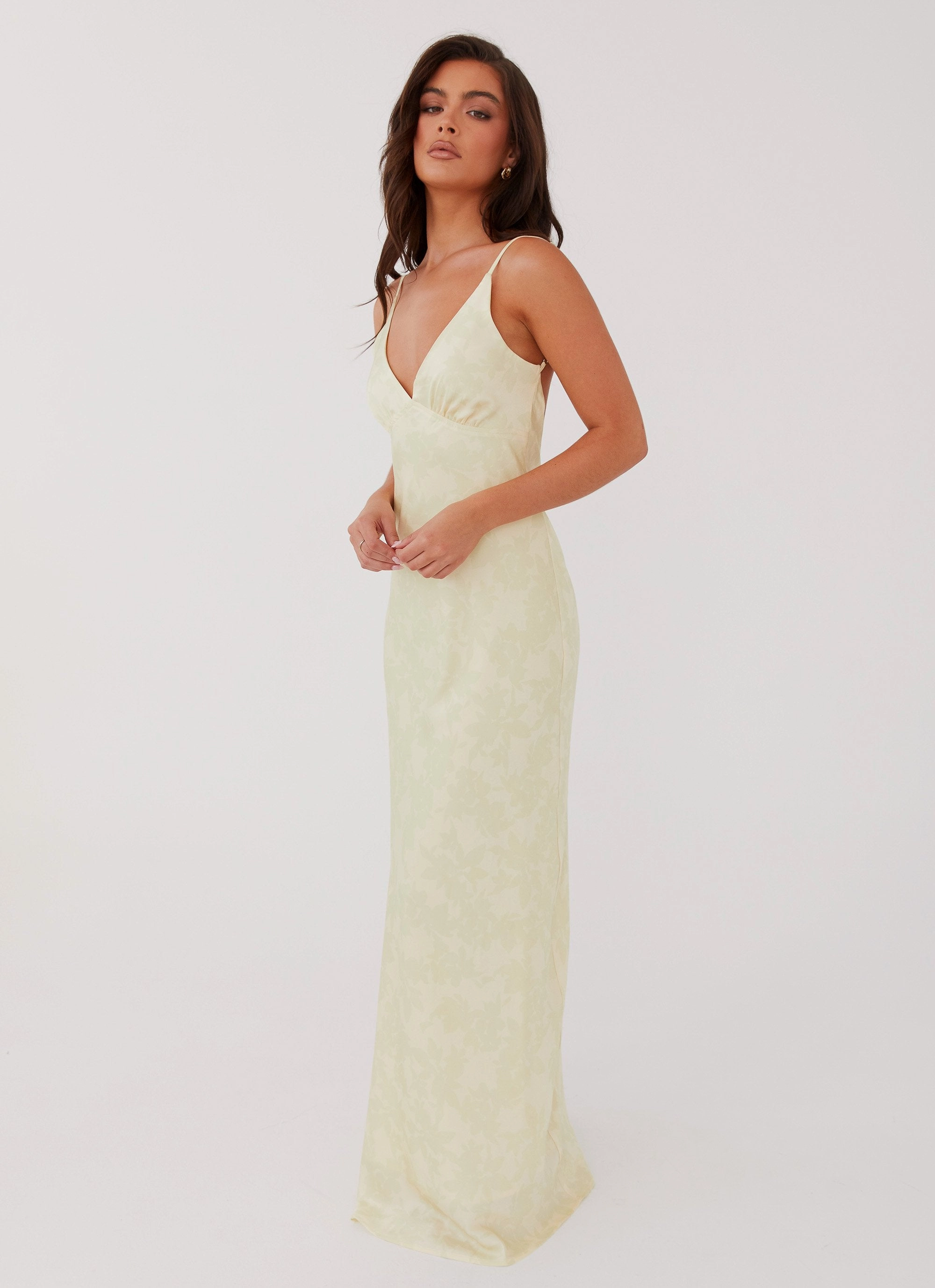 Sharp Finish Sorrento Sun Maxi Dress - Yellow Floral