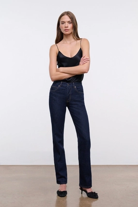 Premium Fit Party Look Weekend Warrior TEDDY STRAIGHT JEAN | INDIGO