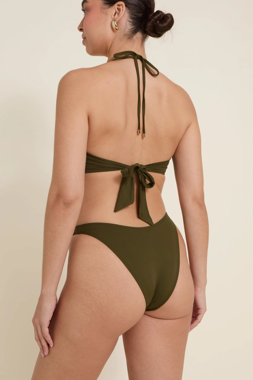 Sunbathing Style Ischia Top - Juniper Green (Soft Touch)