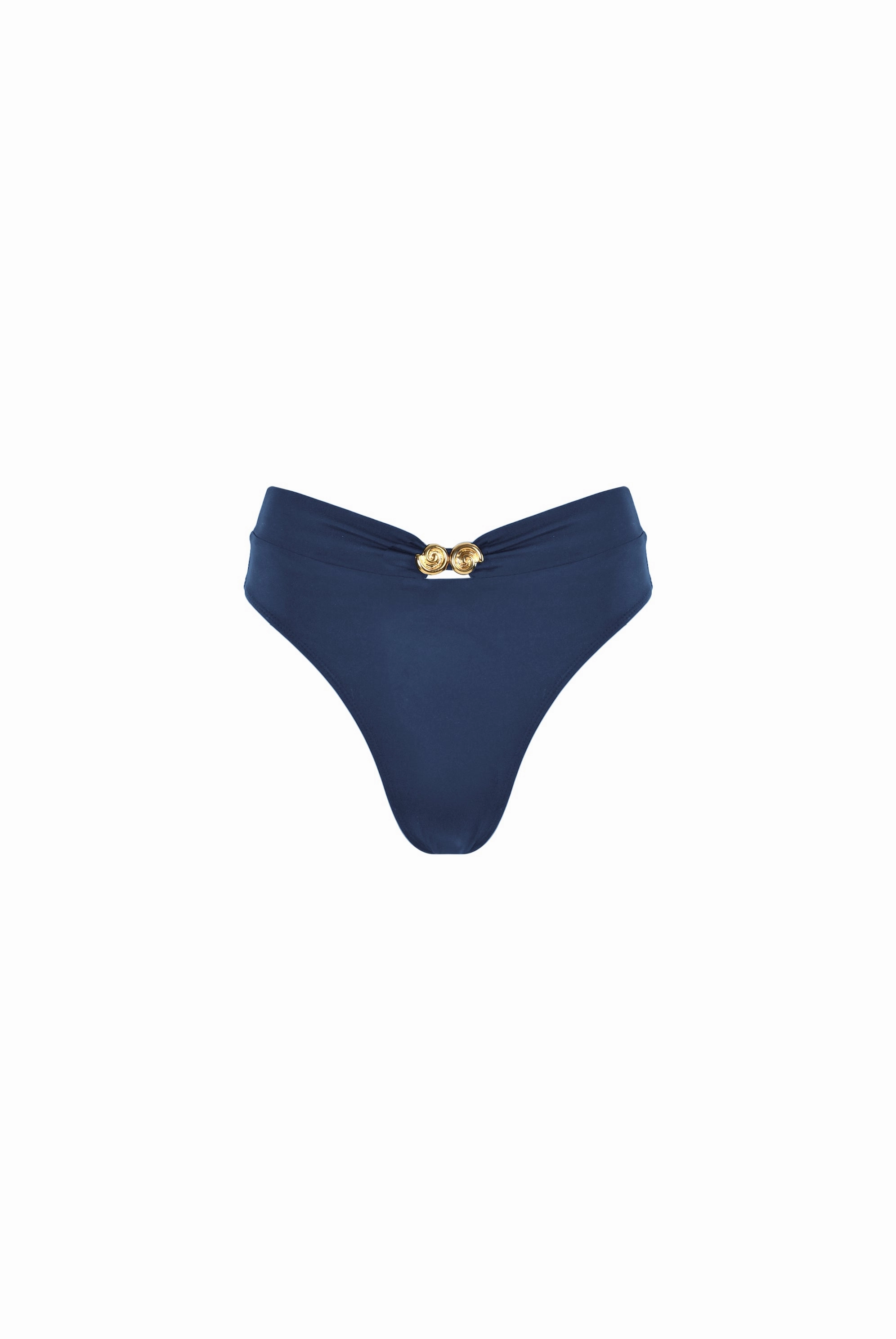 Isola Bella Bottom - Ocean Blue Metallic-Shine