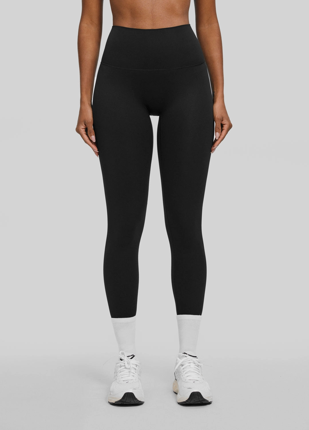 Jet Black ? Leggings Beginner Level High Waist