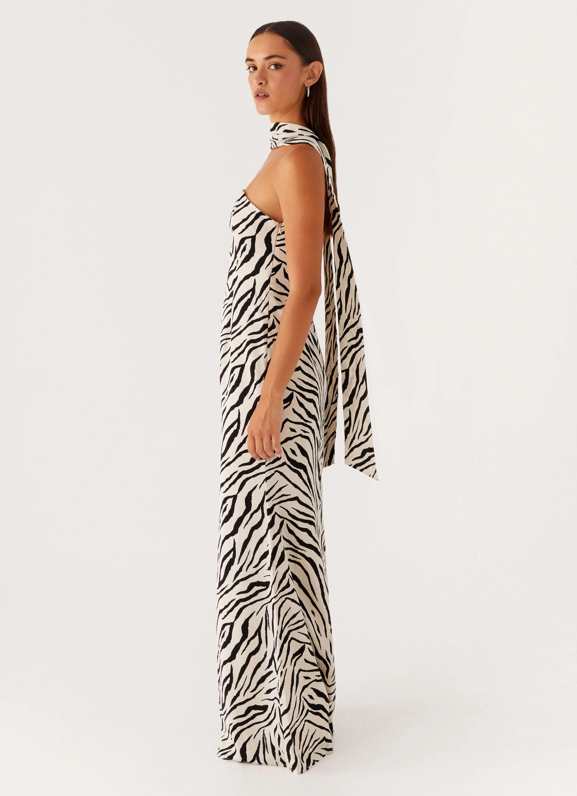 Jigsaw Strapless Maxi Dress - Zebra Chic Style Wear