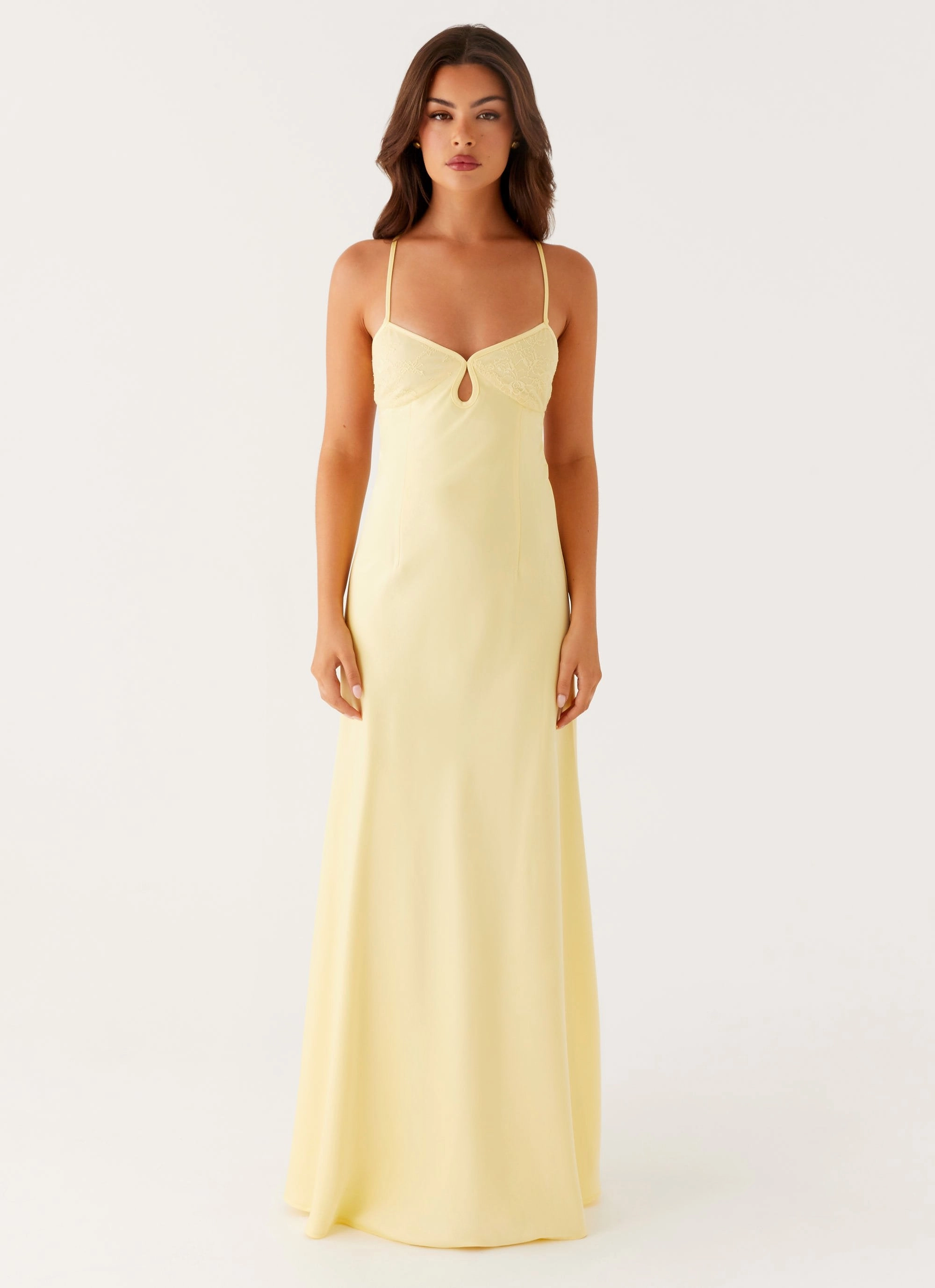 Subtle Edge Joanie Maxi Dress - Yellow