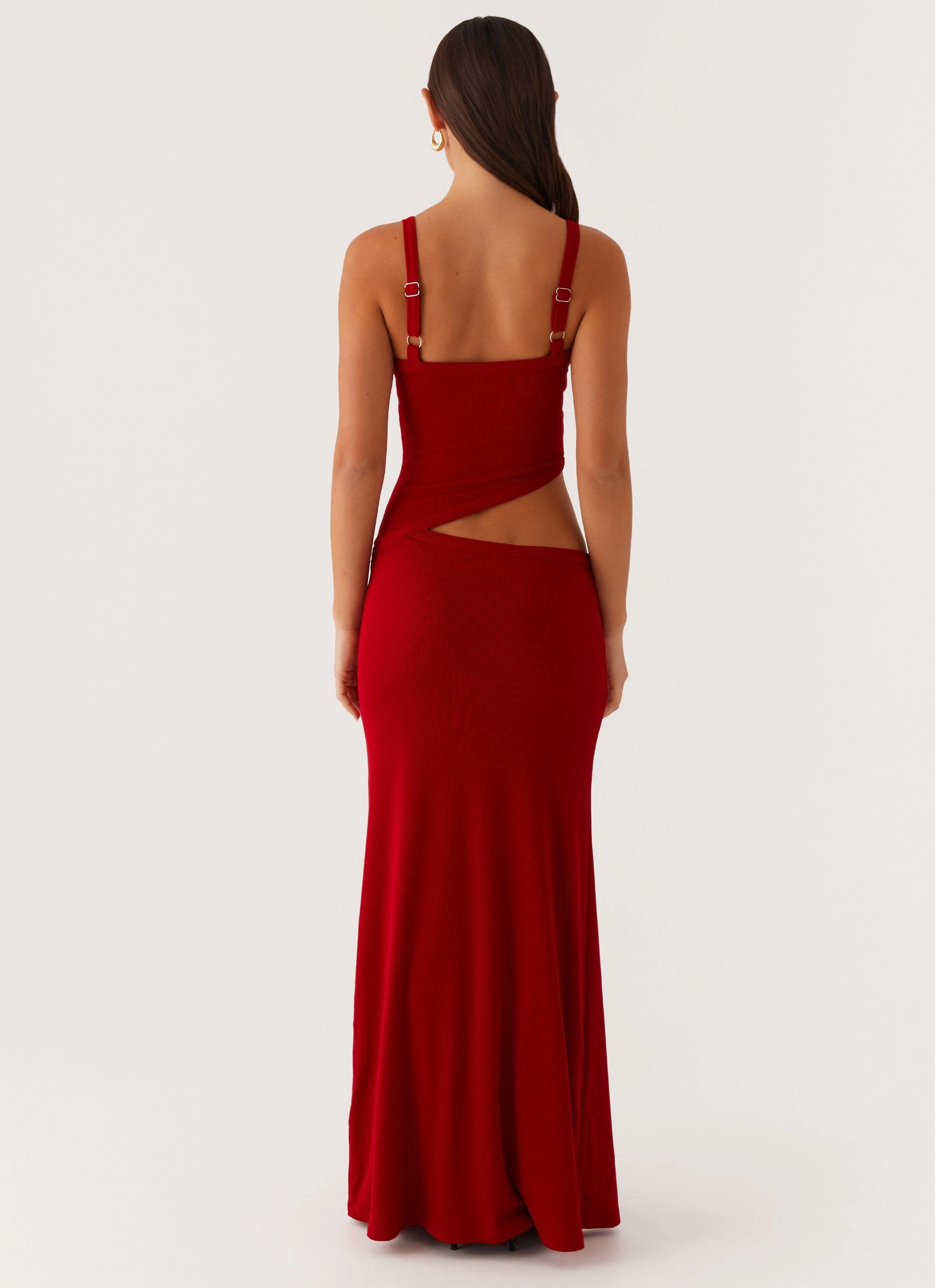 Jocelyn Maxi Dress - Red Coffee Break