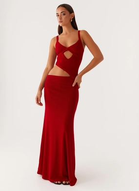 Everyday Movement Jocelyn Maxi Dress - Red