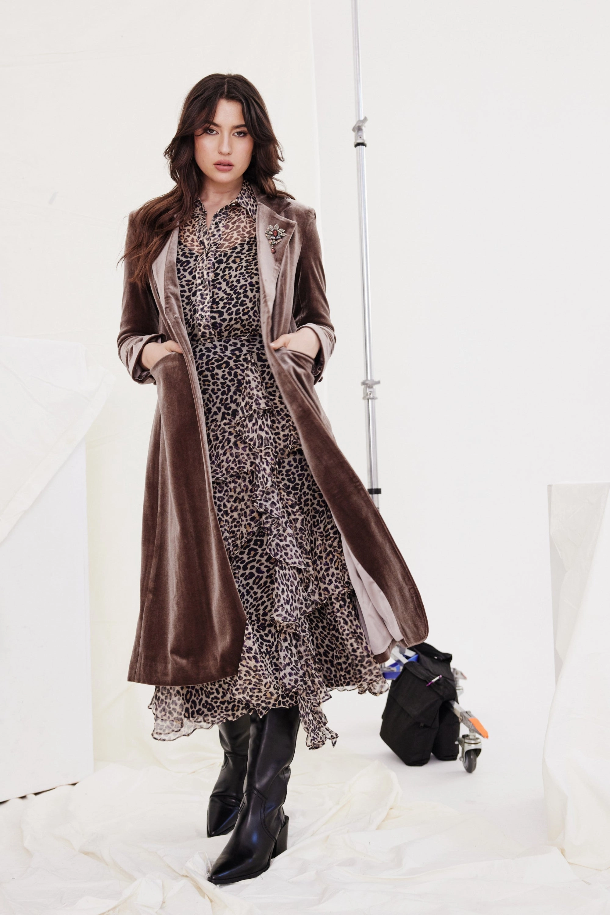 Kamare - 2089-L Surrey Coat Heat Tech Fabric