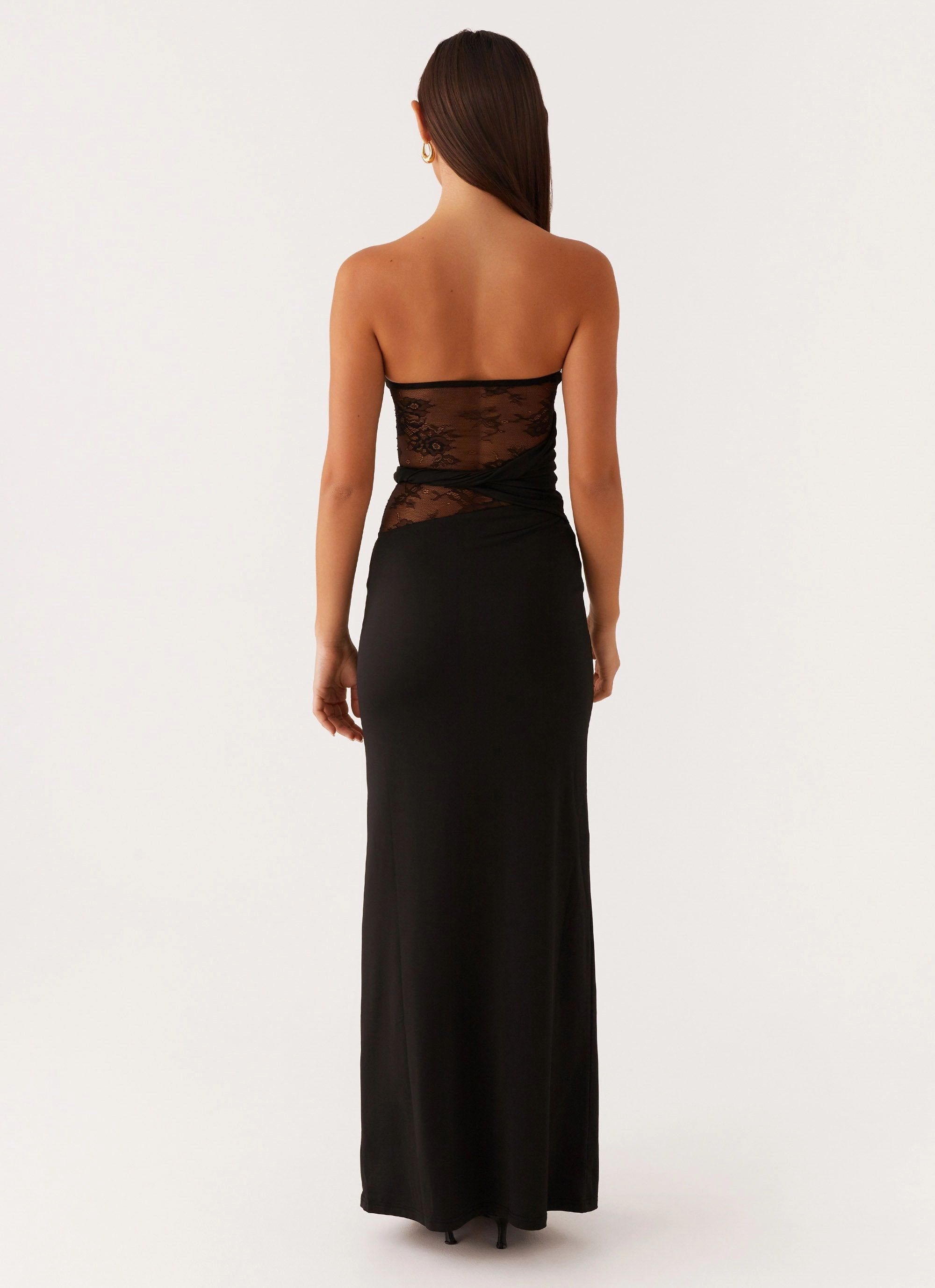 Karma Strapless Maxi Dress - Black Comfortable and breathable
