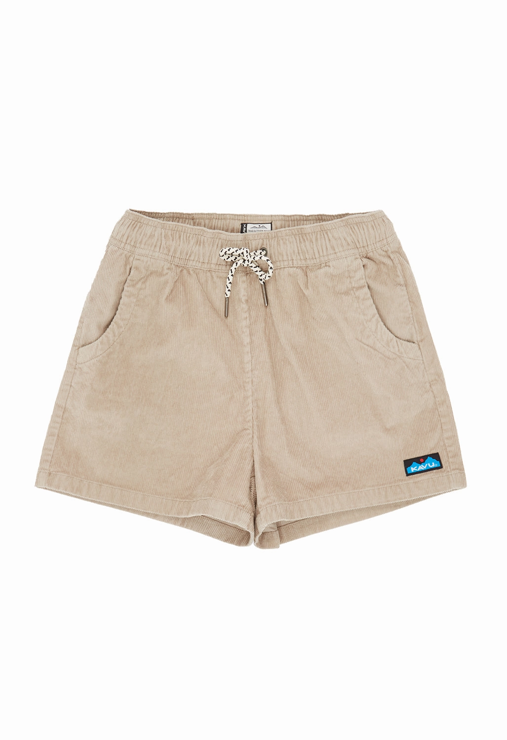 Durable Waistband Zero Bulk Packaging KAVU Women's All Decked Out Shorts - Greige