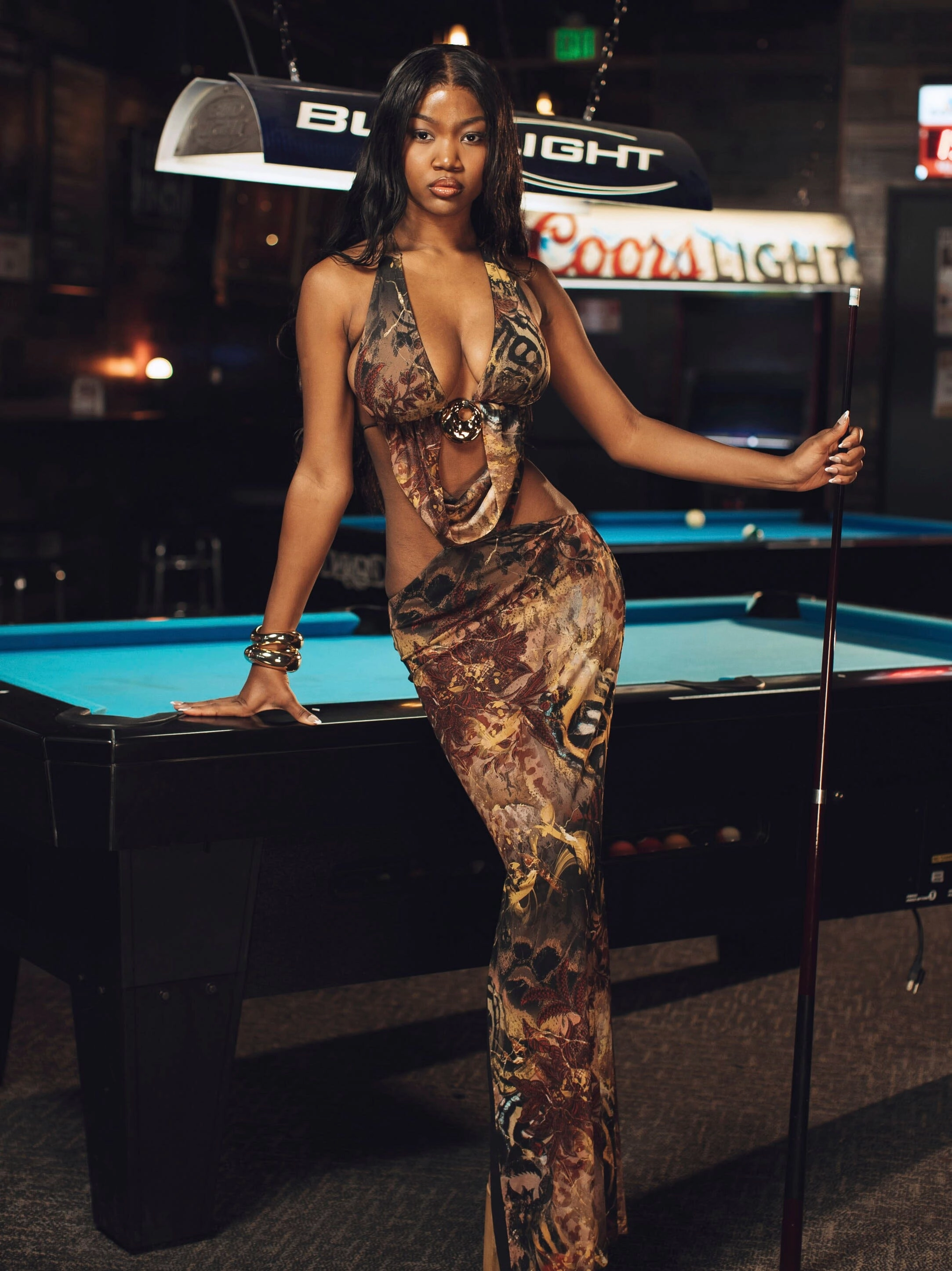 Romantic dinner wear Cozy Energy KELLI MAXI DRESS VALARIE