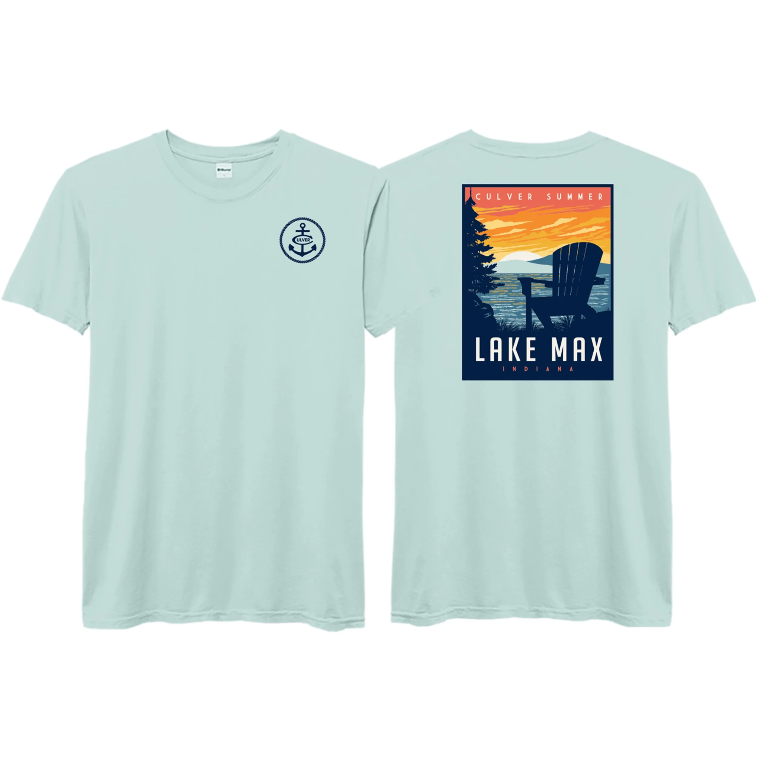 Unisex Core Lake Max Short Sleeve Tee - Quiet Tide