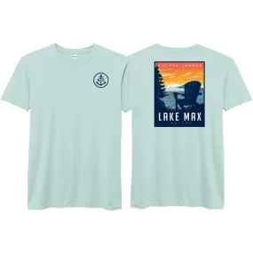 Sport Wear RecycledBlend Lake Max Short Sleeve Tee - Quiet Tide