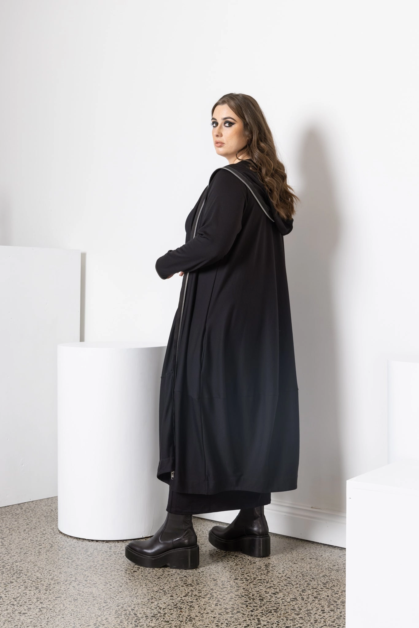 Quick Release Buckle Mechanism Lala - 081 Sculpture Coat