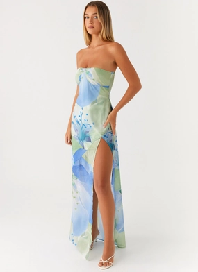 Street Mood Lawson Maxi Dress - Flower Print