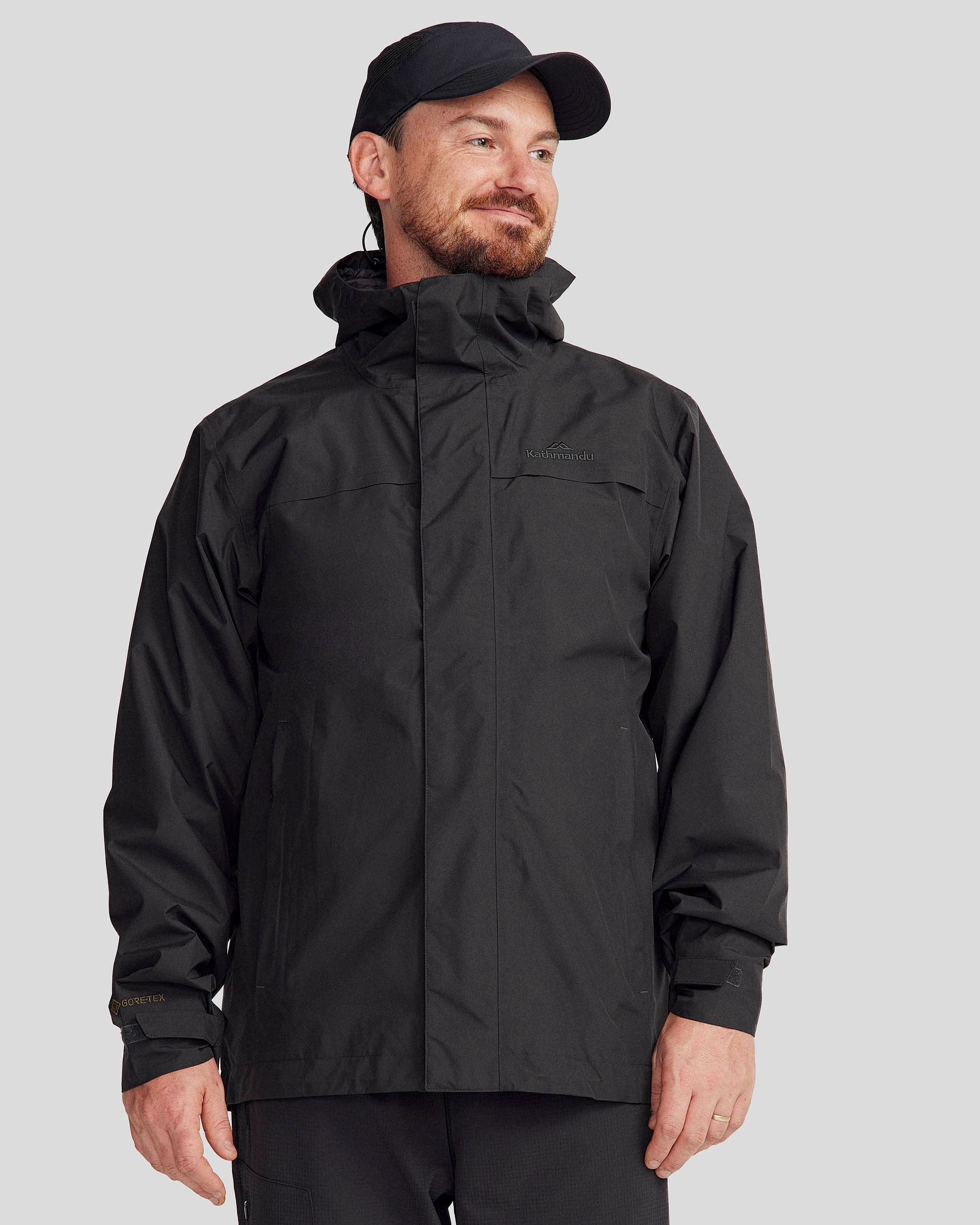 Rainy Day Option Weatherproof Shell Men's Bealey 2L GORE-TEX? Rain Jacket - Black Stingray