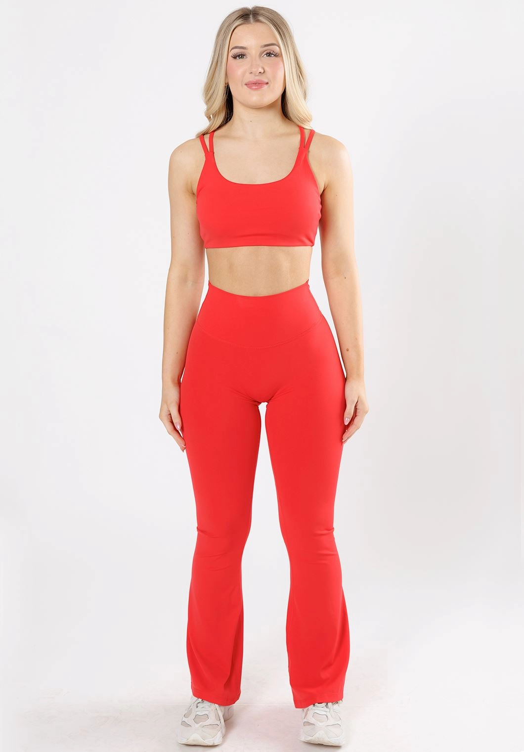 RecStretch? Original Sculptseam? Plus Essential Flare Legging 31" Fire Sign Stretch Fit Yoga Class