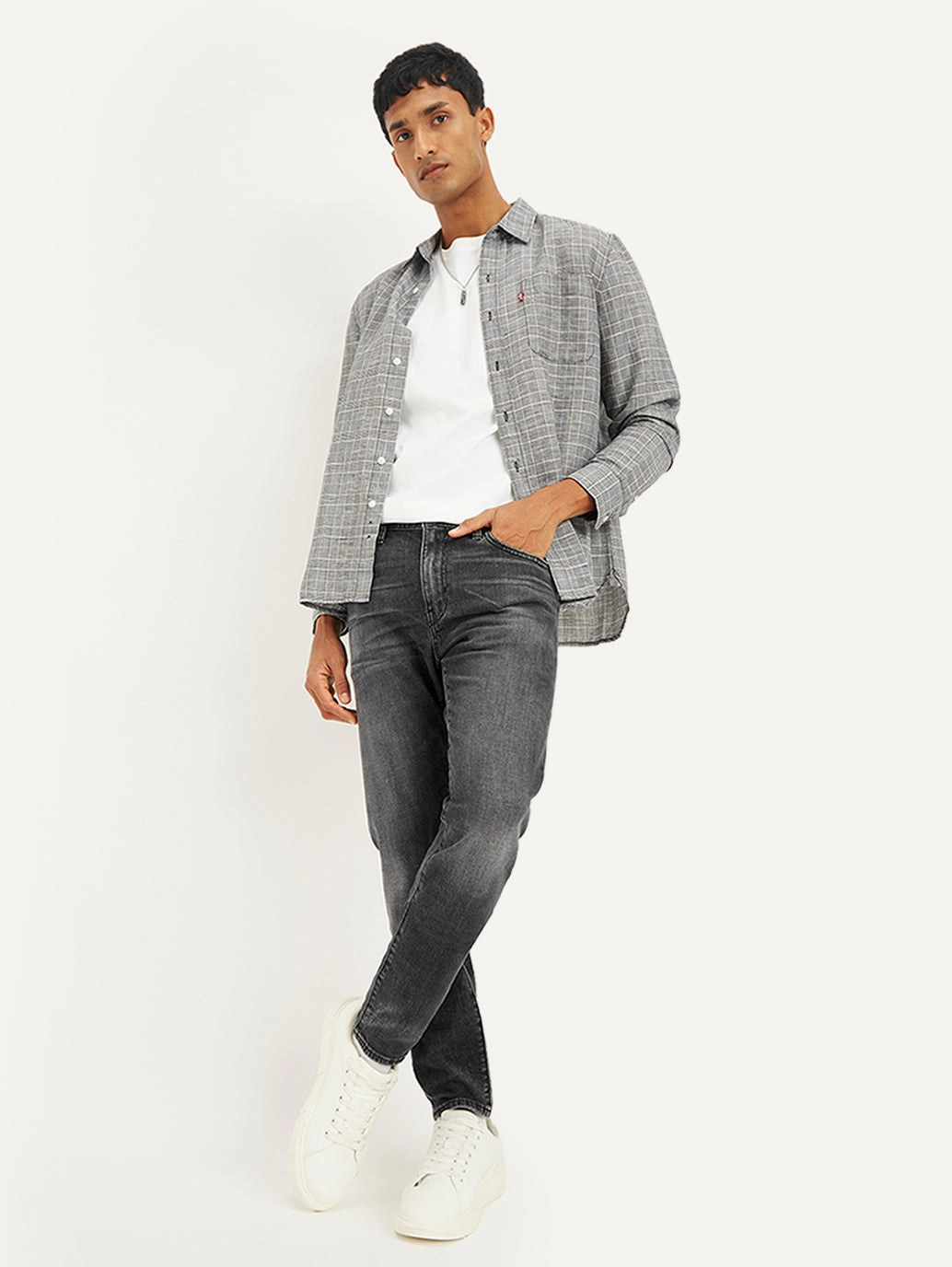 Men's 512 Grey Slim Tapered Fit Mid Rise Jeans Quality Wear Brunch Outfit Traveler Gear