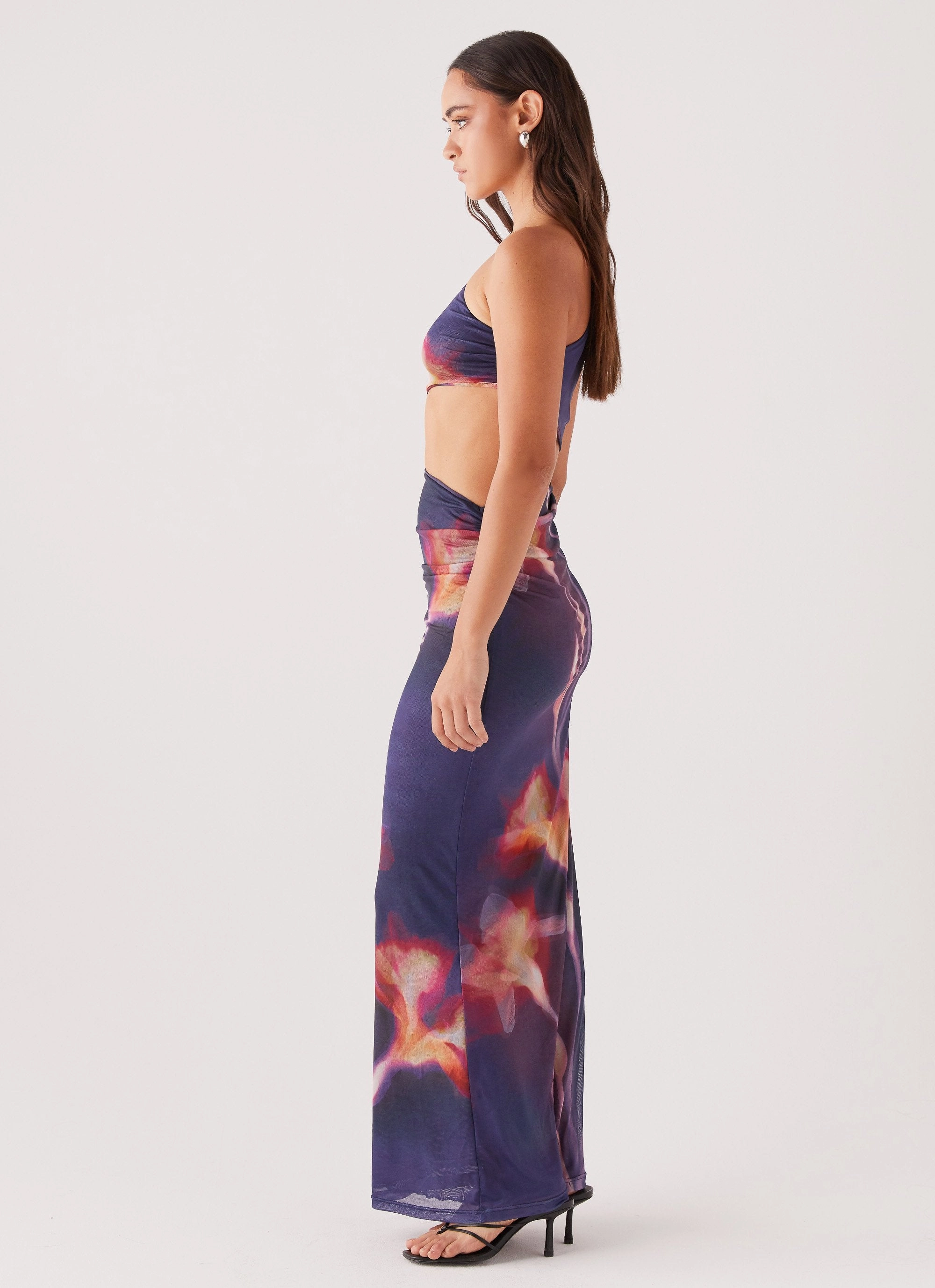 Shadows In The Sun Mesh Maxi Dress - Ember Rose Classic and Modern Field Fresh