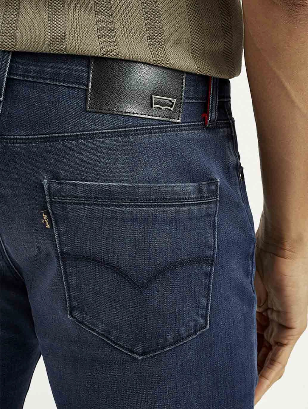 Men's Redloop 511 Dark Indigo Slim Fit Mid Rise Jeans Closet Staple Traveler Gear Summer Vibes Fashion Lover