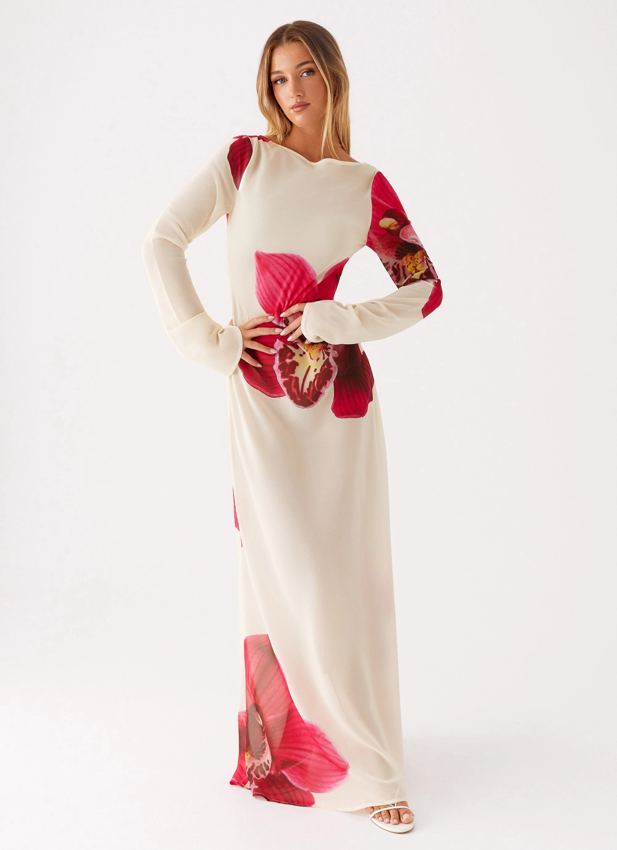 Understated Elegance Evening Tone Lorde Maxi Dress - Orchid Yellow