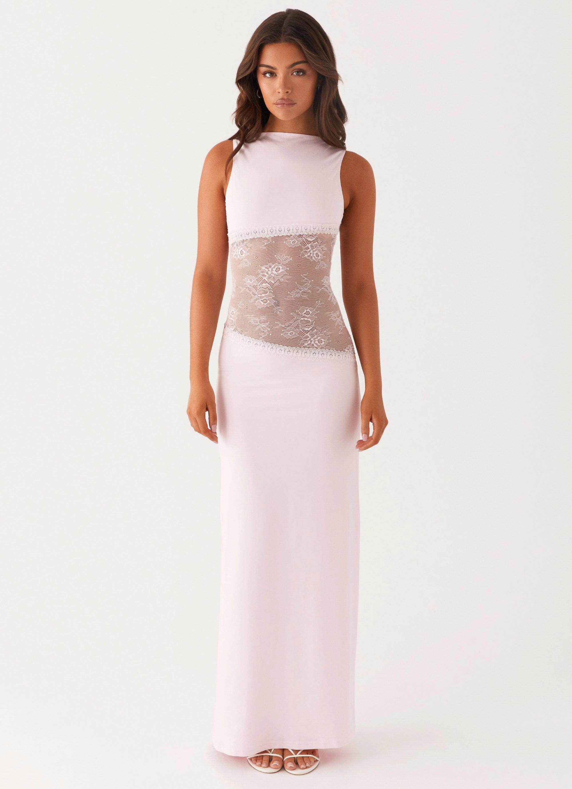 Lucinda Maxi Dress - Pink Luxe Wear