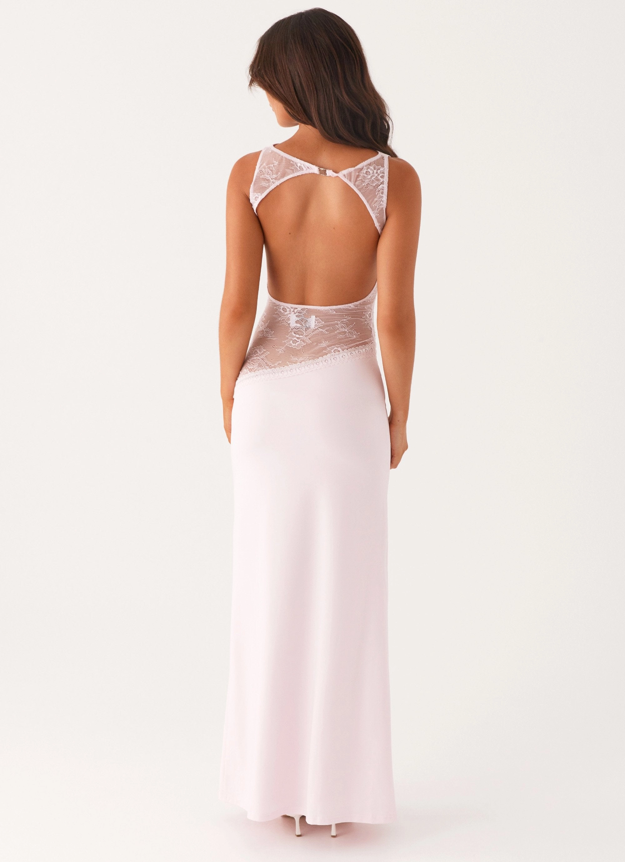 Lucinda Maxi Dress - Pink Plus Fit