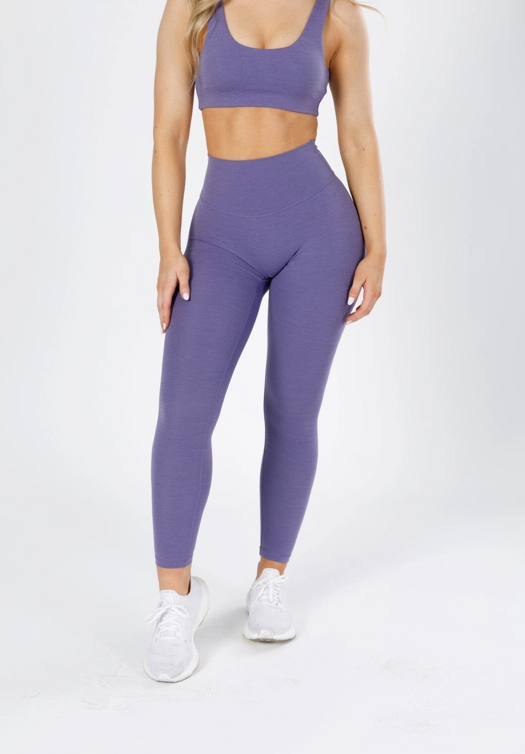 Reluna Spacedye Original Sculptseam? Legging Purple Static Breathable Waist