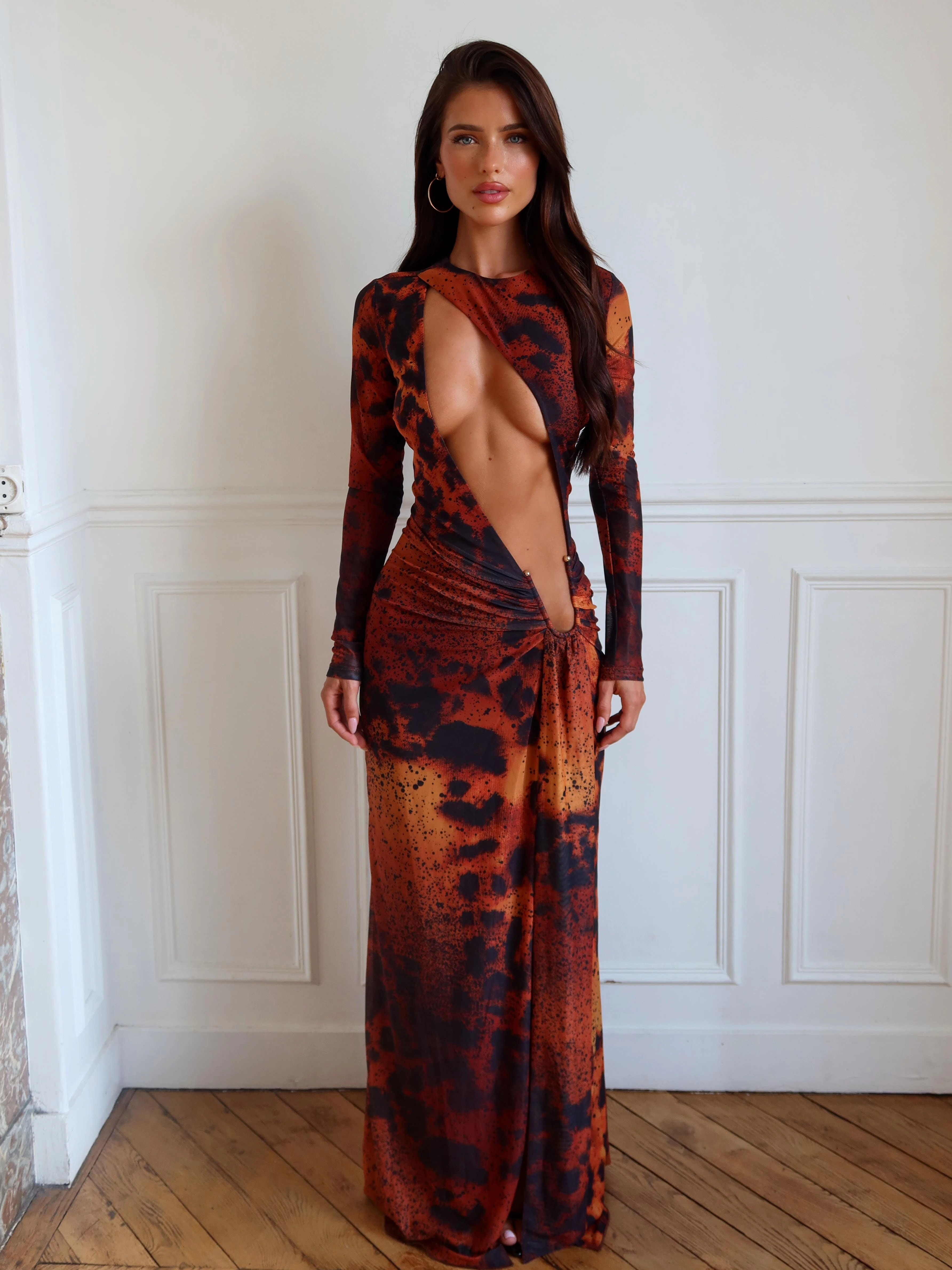 Elegant formal outfit LUNELLE MAXI DRESS DENALI