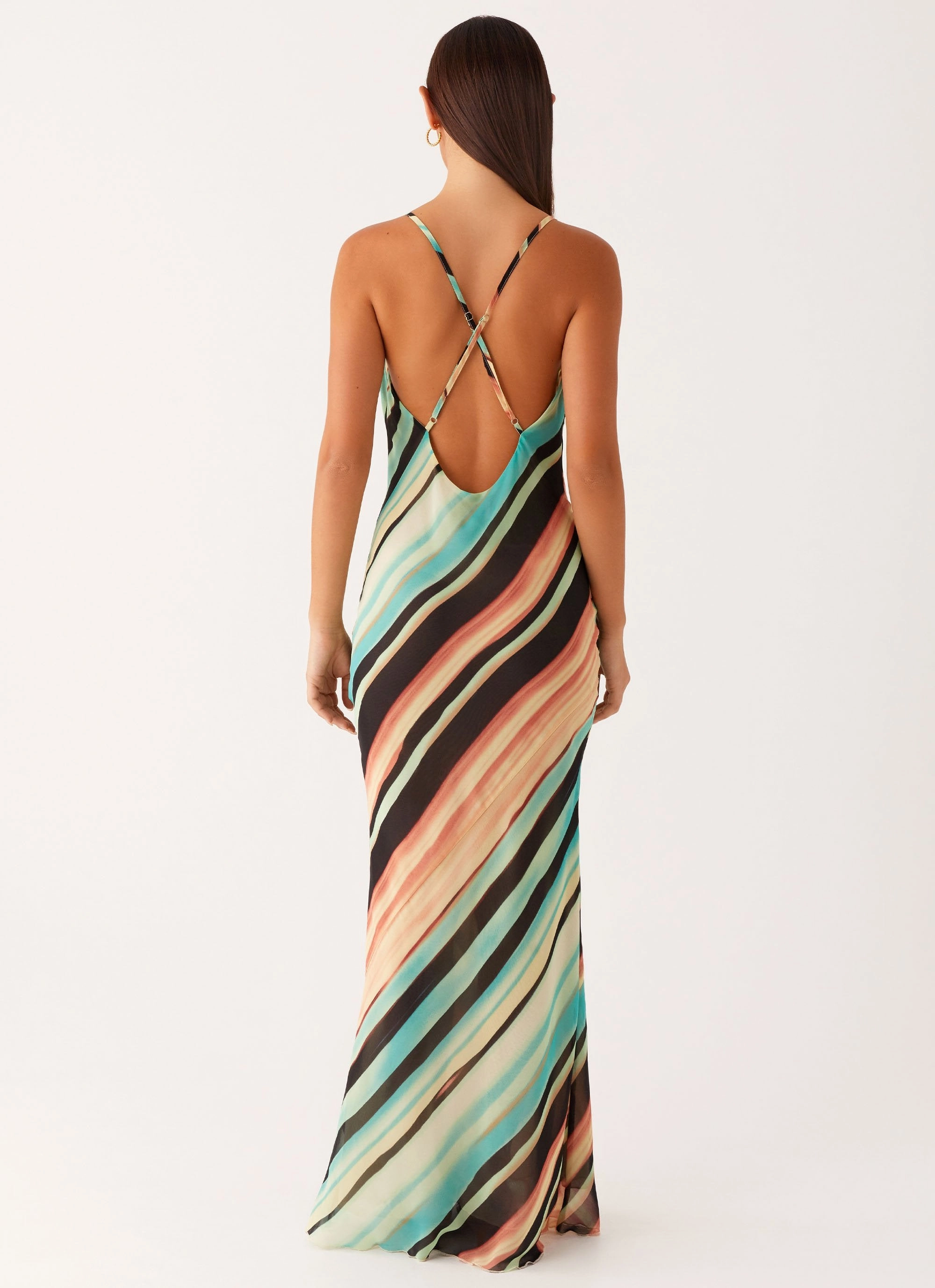 Never Knew Maxi Dress - Stripe Special-Edition