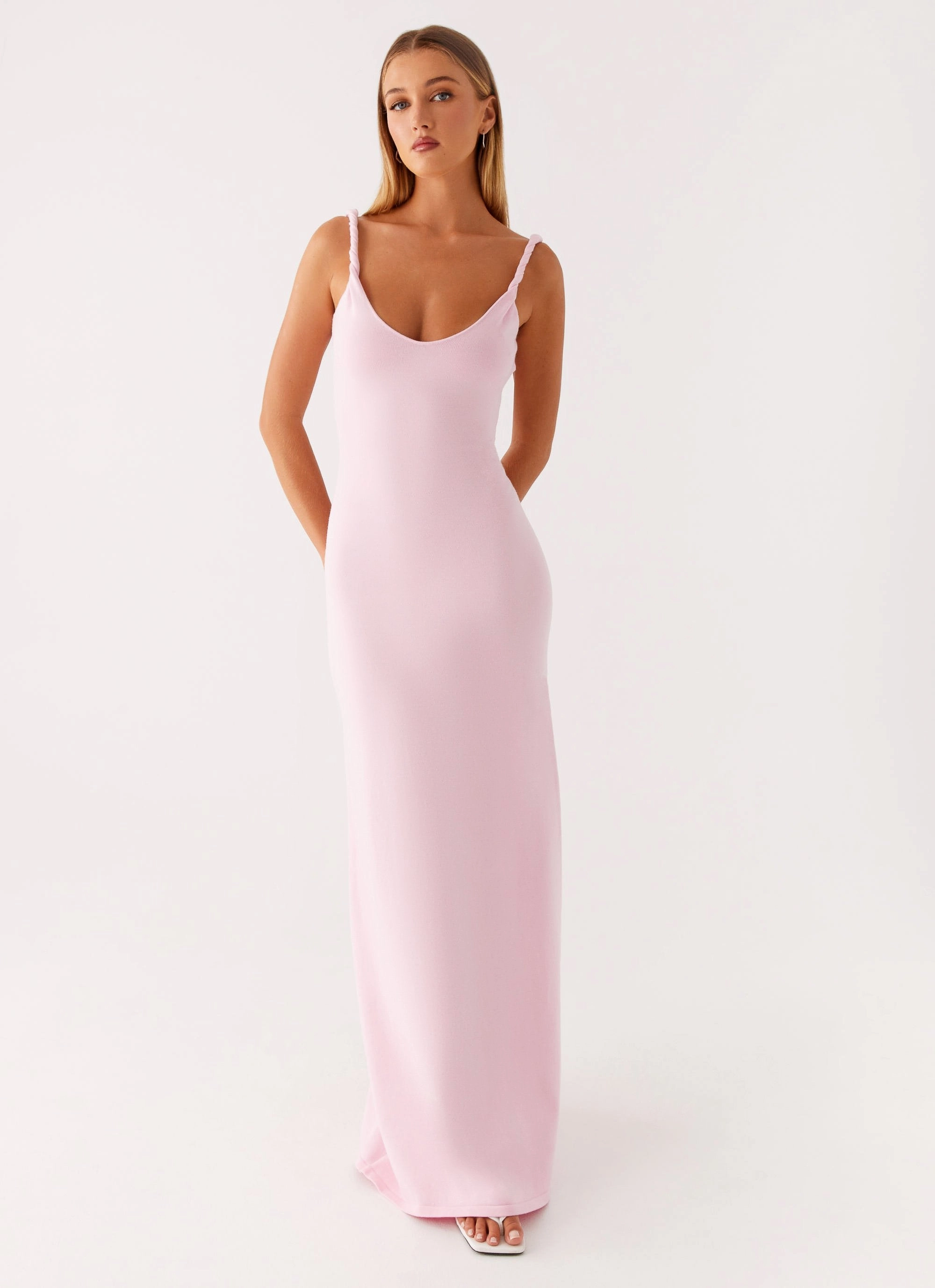 Cute Touch Sophisticated Style Anastasia Maxi Dress - Pink