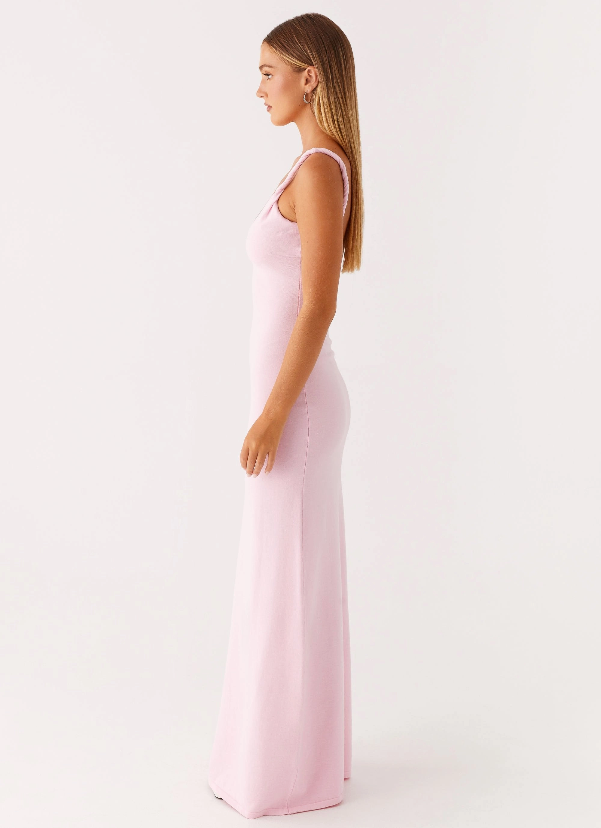 Anastasia Maxi Dress - Pink Skirt Flare Chill Piece