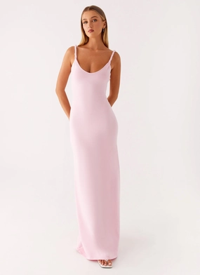Cute Touch Sophisticated Style Anastasia Maxi Dress - Pink