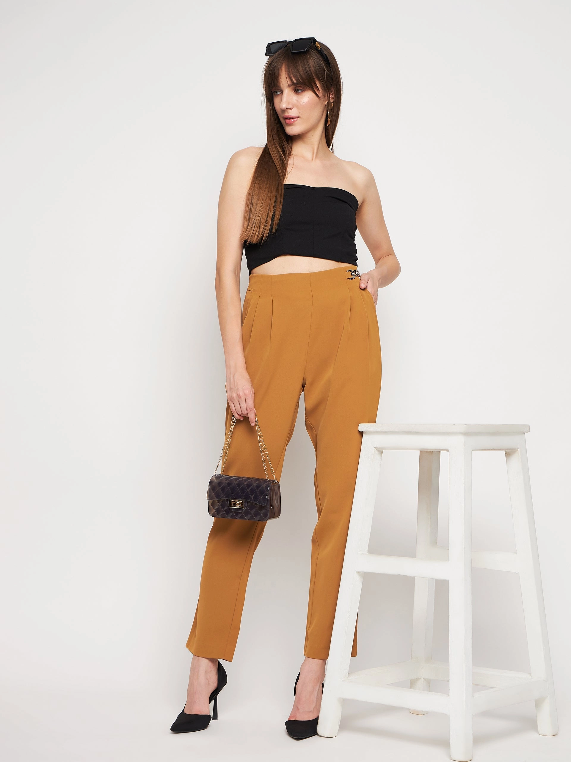 Madame Ambre Tapered Trousers Stain Resistant