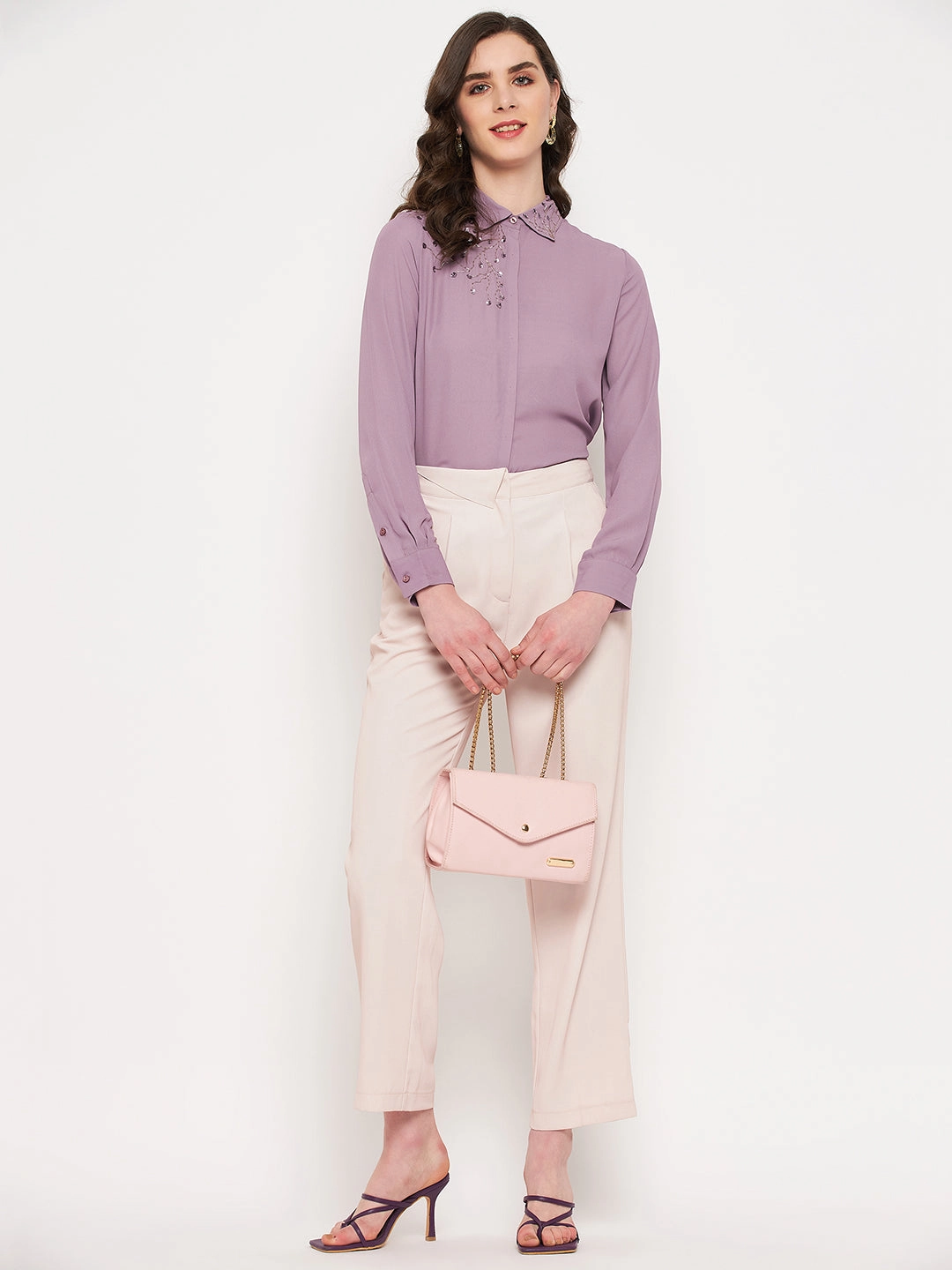snag resistant Madame Beige Trouser