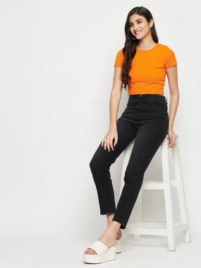 Fit Layer Madame Black Denim