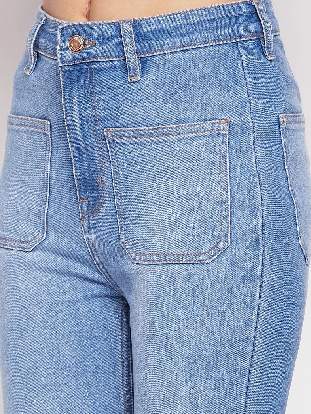 Sustainable Evening Stroll Casual Selvedge Denim Madame Blue Denim