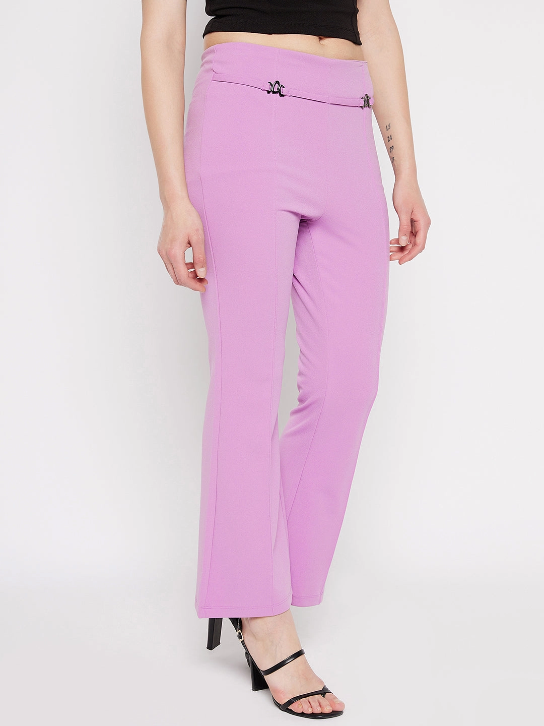 Madame Mauve Trouser Stretch Flex Core Basic