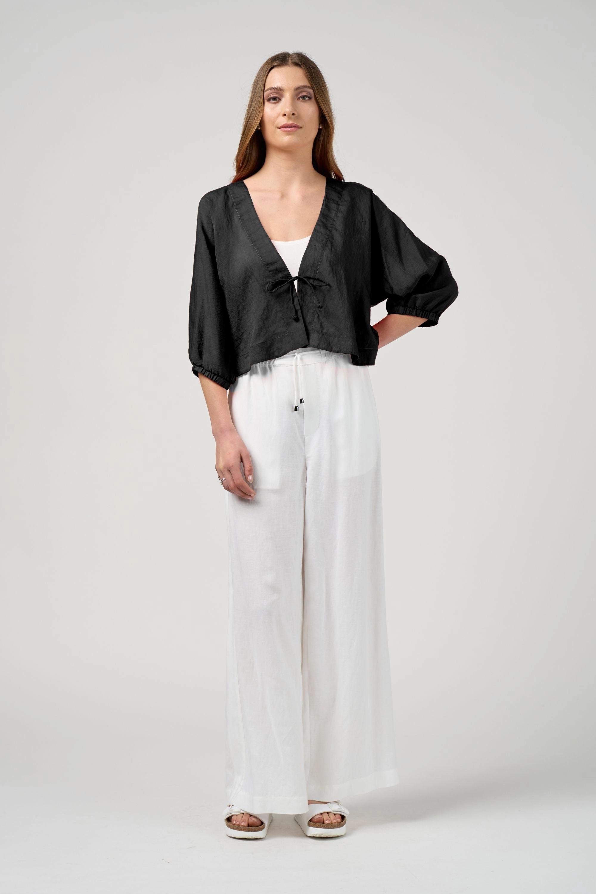 Madly Sweetly - Veil Jacket AdjustableHood ElasticCuffs